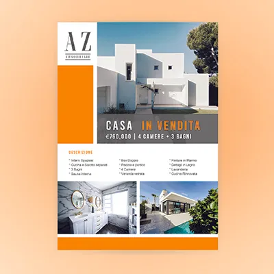 Cartoline per agenzia immobiliare