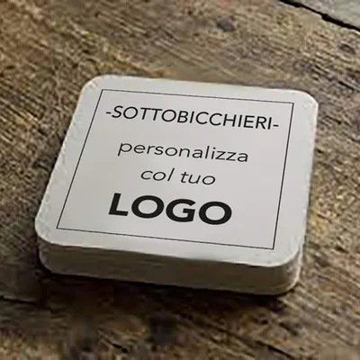 Sottobicchieri personalizzati