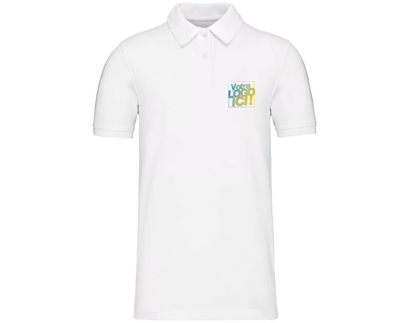 Polo Piqué Bio Homme 180g