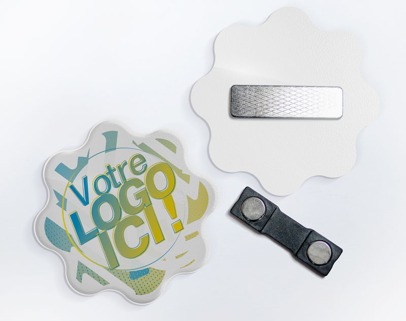 Badge Textile Sur-Mesure