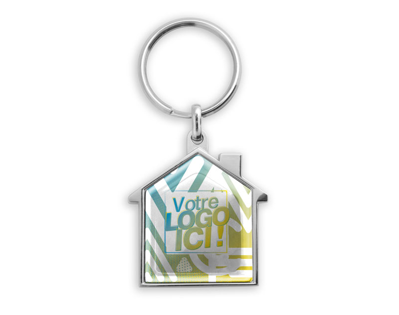 Porte-Clés Zamac Maison