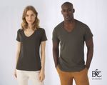 T-shirt Col V Homme Bio 3