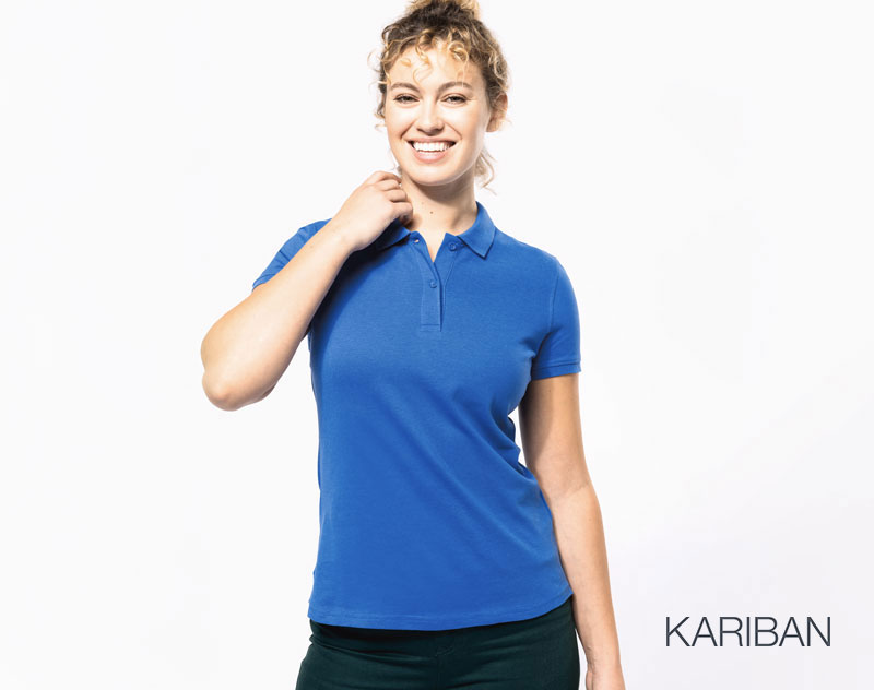 Polo Piqué Bio Femme 180g 4