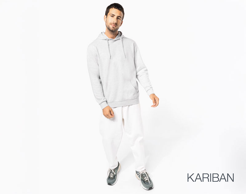 Sweat Recyclé à Capuche Unisexe 9