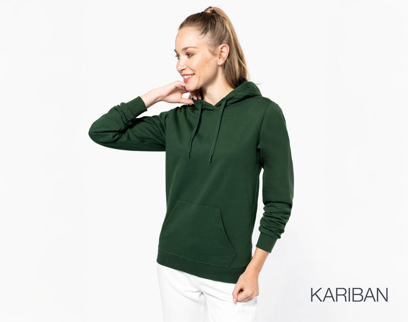 Sweat Recyclé à Capuche Unisexe 14