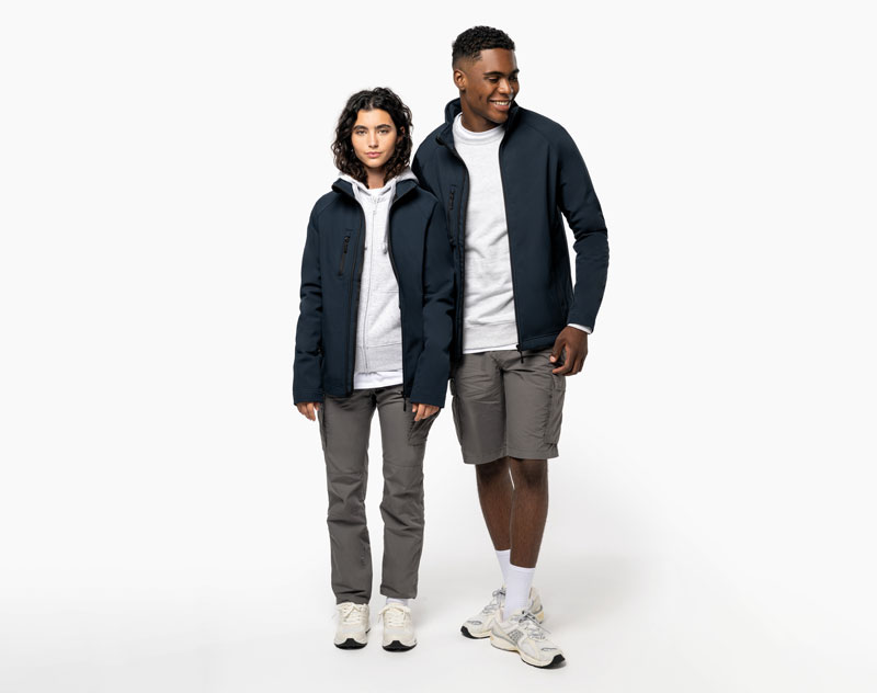 Veste Softshell Ecoresponsable 3 couches Unisexe 8