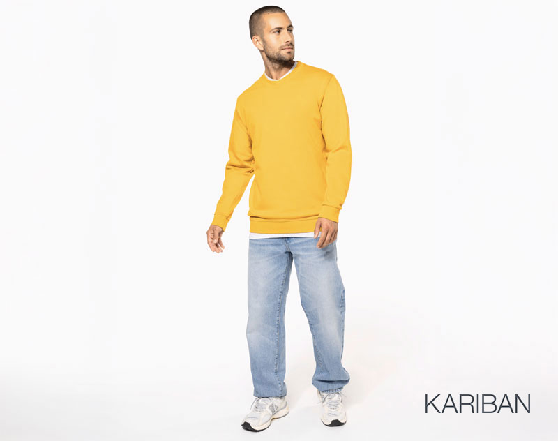 Sweat Col Rond Unisexe 280g 14