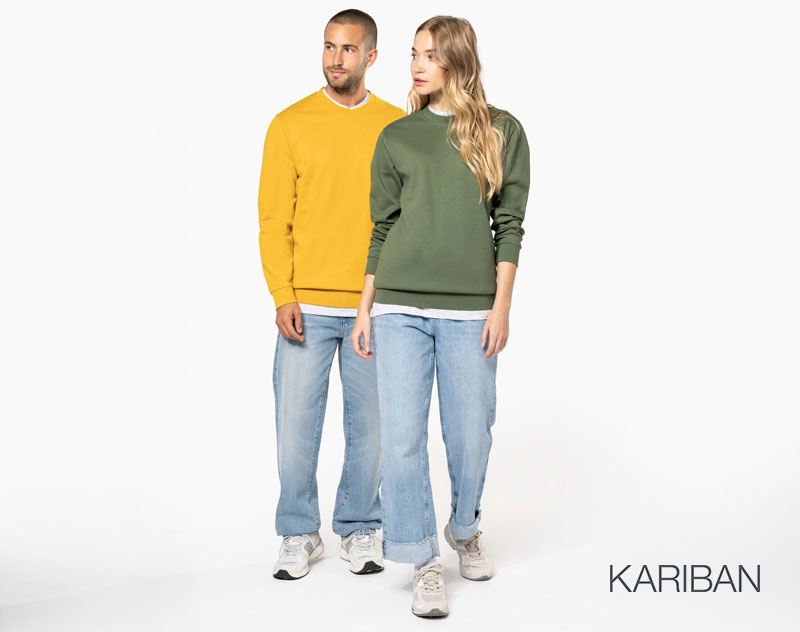 Sweat Col Rond Unisexe 280g 6