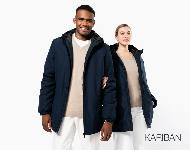 Parka à Capuche Recyclée Unisexe 7