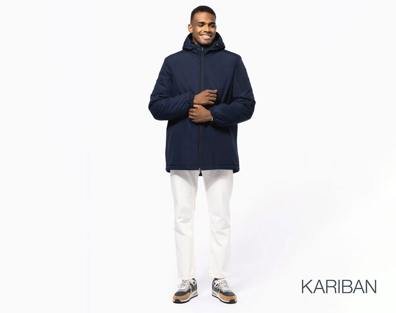 Parka à Capuche Recyclée Unisexe 11