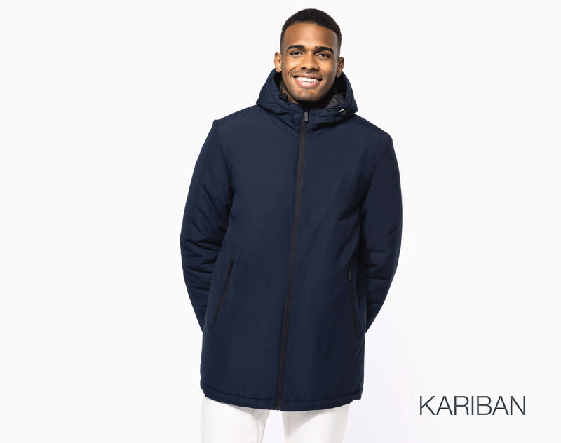 Parka à Capuche Recyclée Unisexe 12