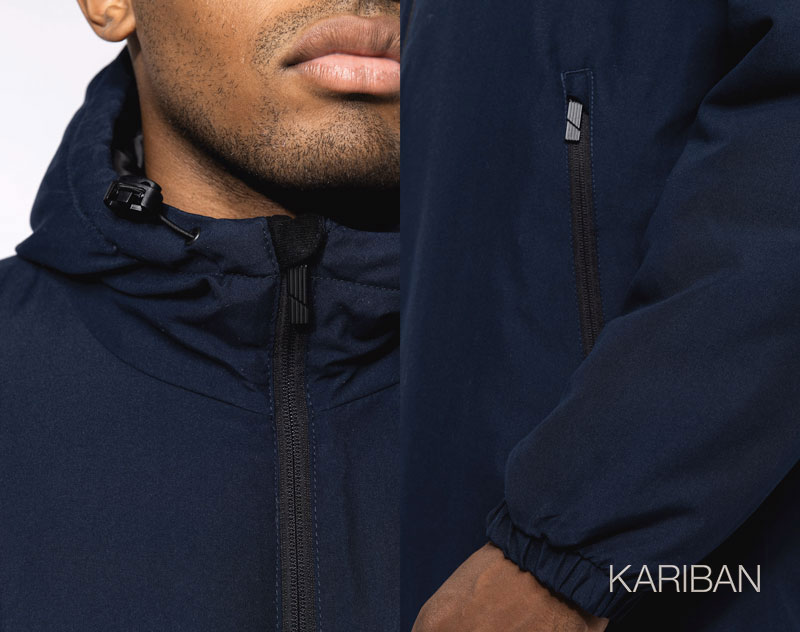 Parka à Capuche Recyclée Unisexe 14