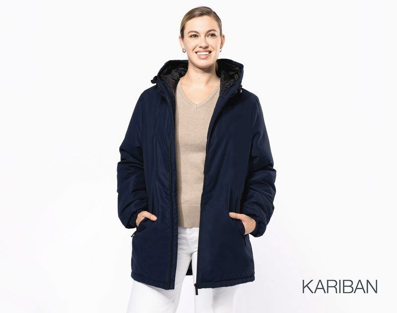 Parka à Capuche Recyclée Unisexe 16