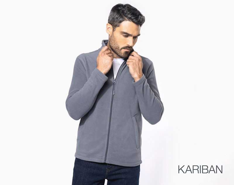 Veste Micropolaire Zippée Unisexe 9