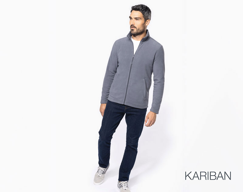 Veste Micropolaire Zippée Unisexe 8