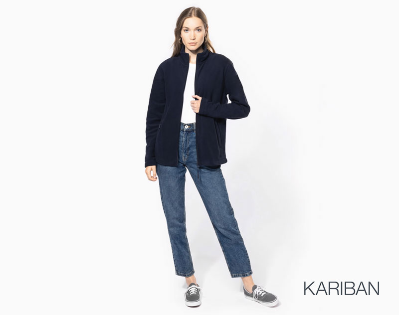 Veste Micropolaire Zippée Unisexe 5