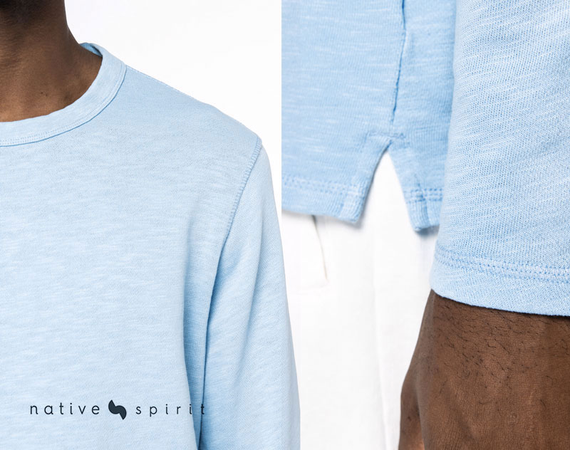 Sweat Ecoresponsable Délavé French Terry Unisexe 8