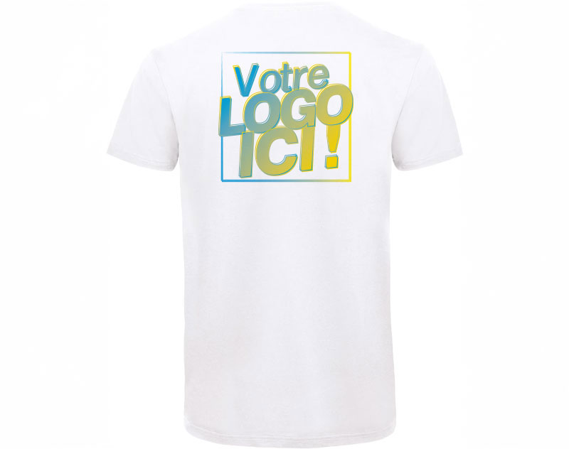 T-shirt Col V Homme Bio 2