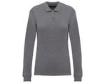 Polo Piqué Bio Femme manches longues 180g 13