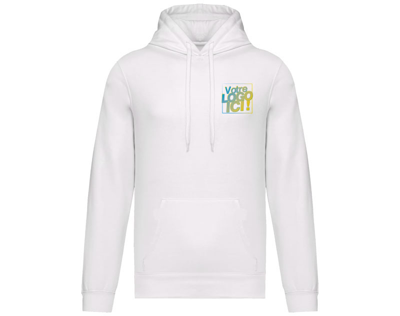 Sweat Recyclé à Capuche Unisexe 1