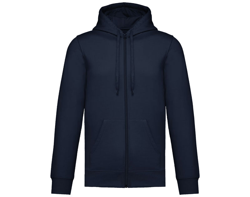Sweat Recyclé Zippé à Capuche Unisexe 23