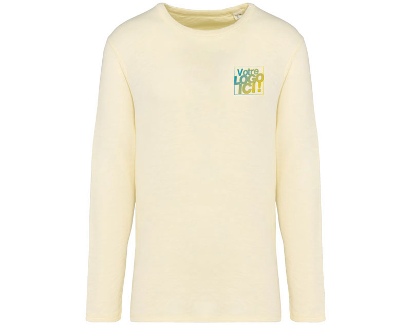 Sweat Ecoresponsable Délavé French Terry Unisexe 1