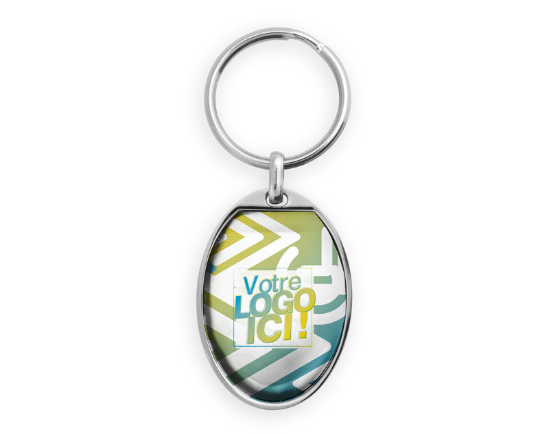 Porte-Clés Zamac Ovale 1
