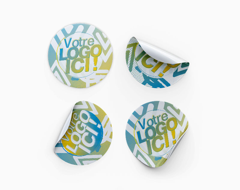 Adhésif publicitaire