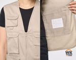 Gilet Multipoches Doublé Unisexe 9