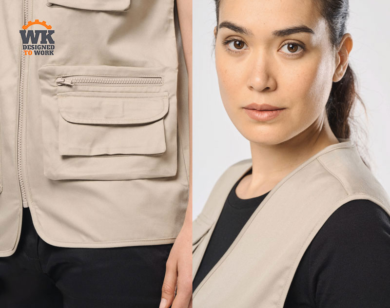 Gilet Multipoches Doublé Unisexe 10