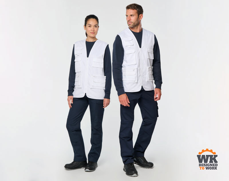 Gilet Multipoches Doublé Unisexe 12