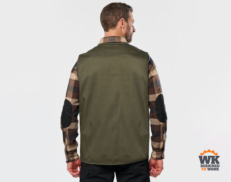 Gilet Multipoches Doublé Unisexe 6