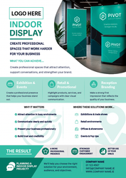 Indoor Display A5 Flyer
