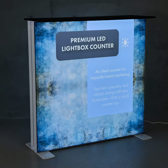 Lightbox Counter Premium LED