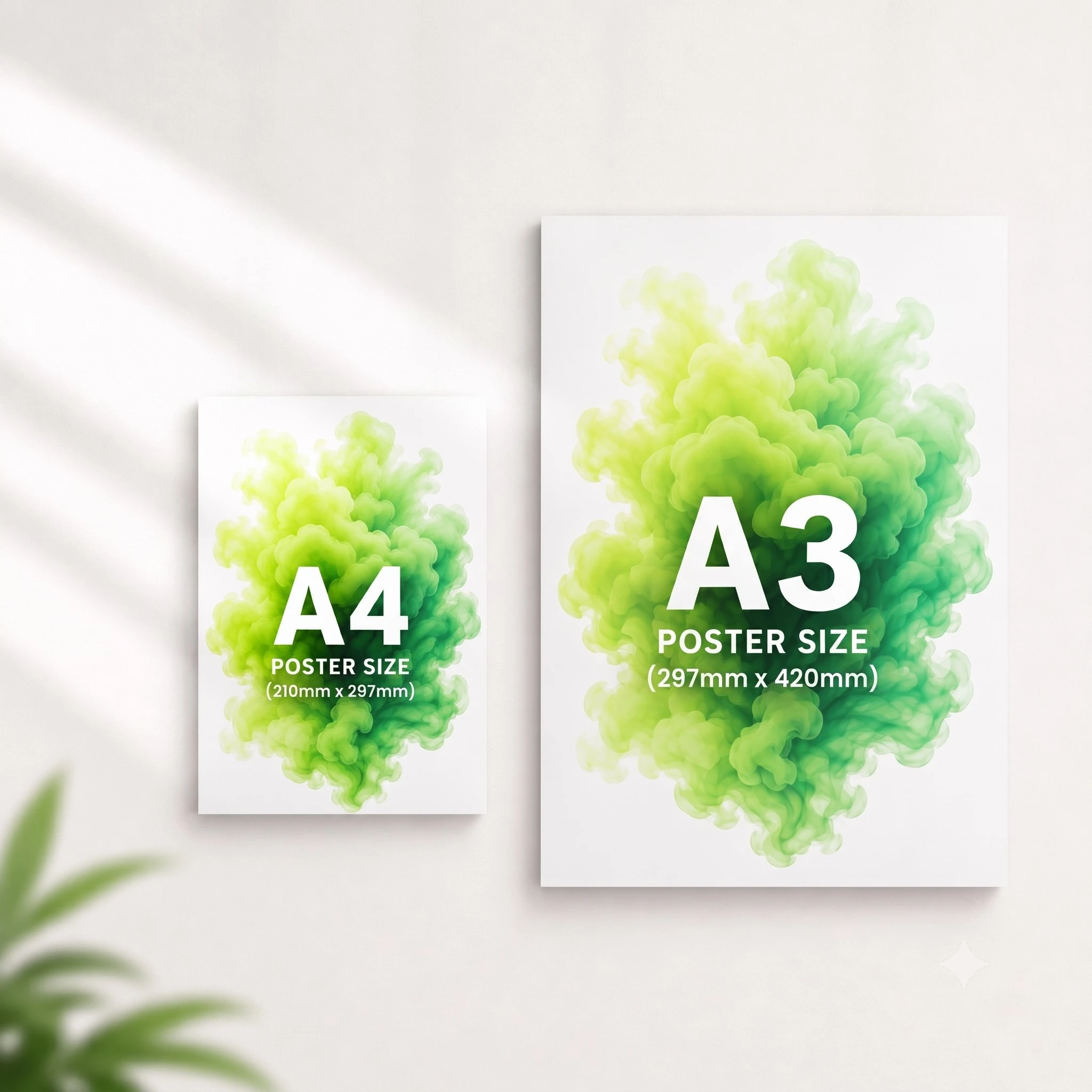 Posters A4, A3