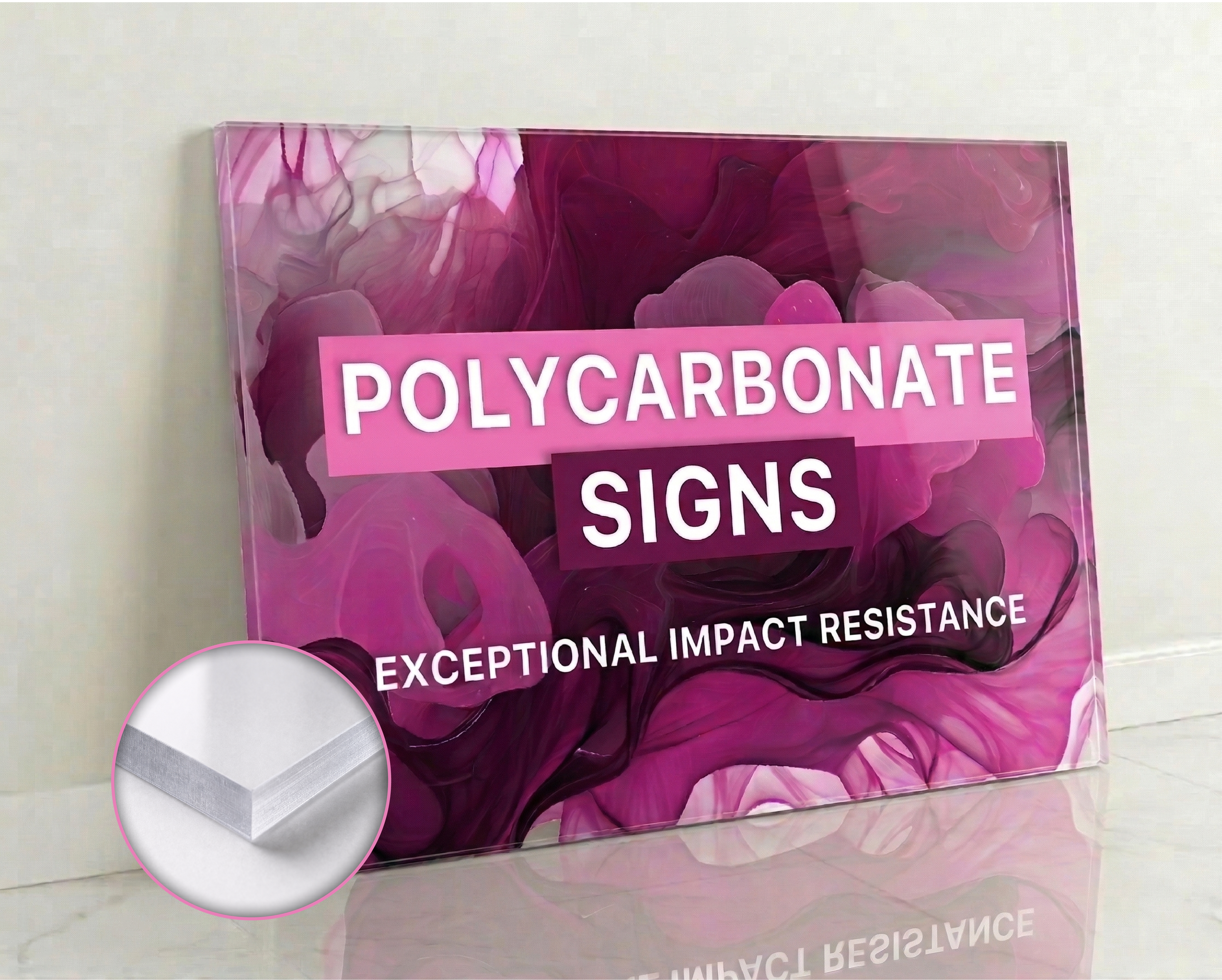 Polycarbonate  UV Direct Print