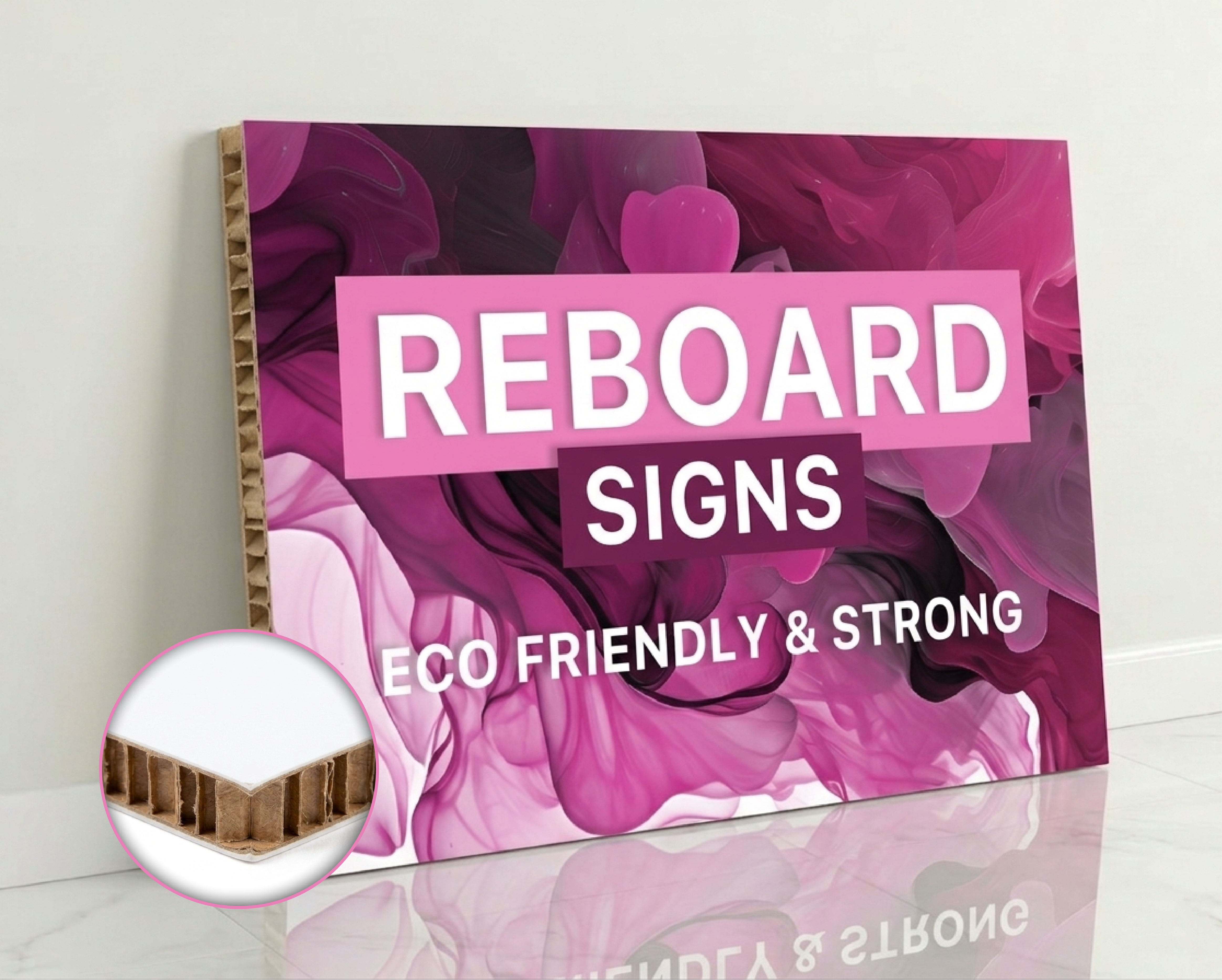 Reboard UV Gel Print Vinyl & Laminate