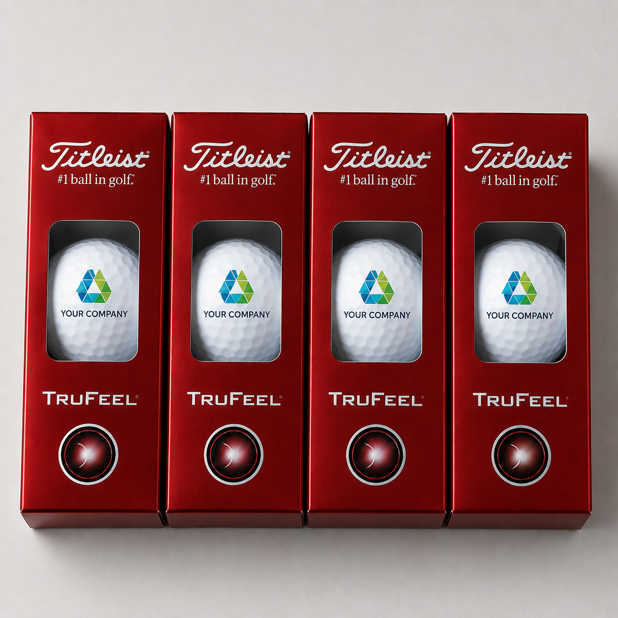 Personalised Titleist TruFeel Golf Balls
