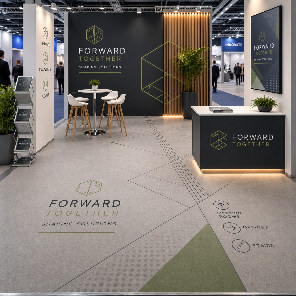 Exhibition Floor Lino