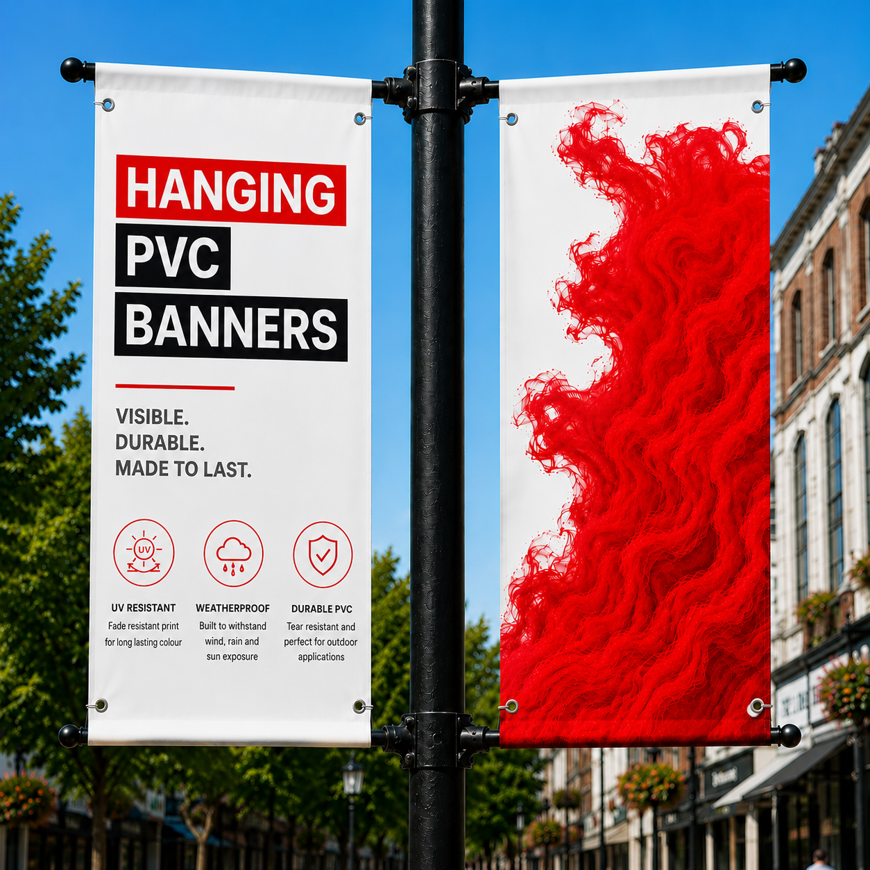 Banners Hanging PVC