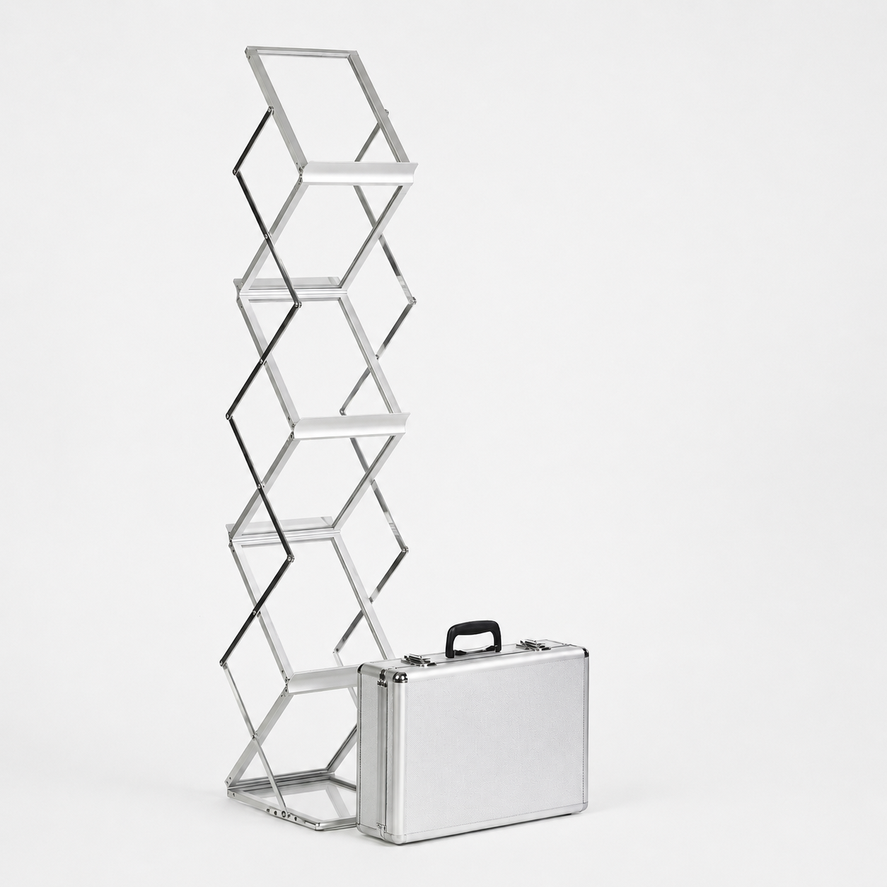 A4 Zig Zag Literature Stand