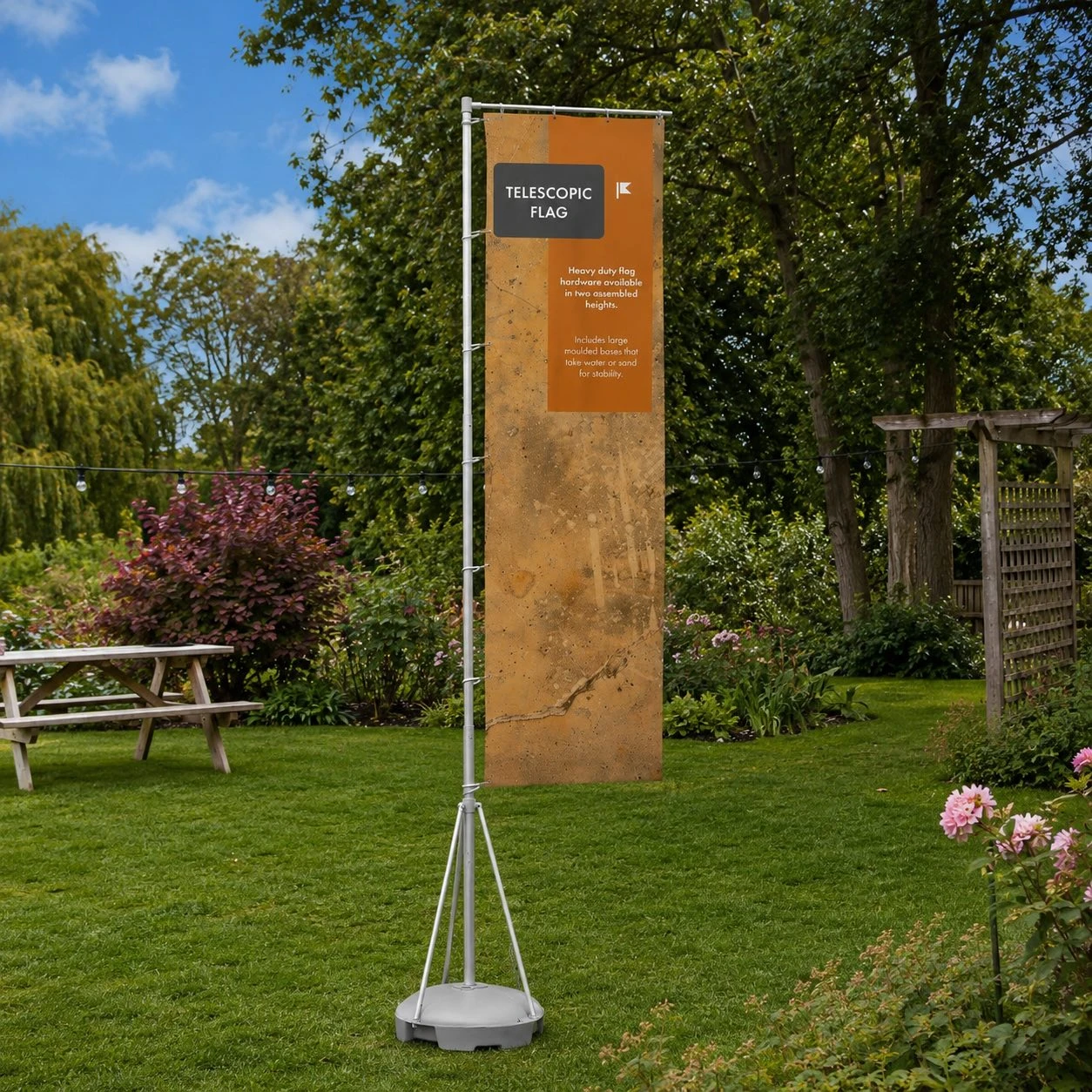 Flags Telescopic