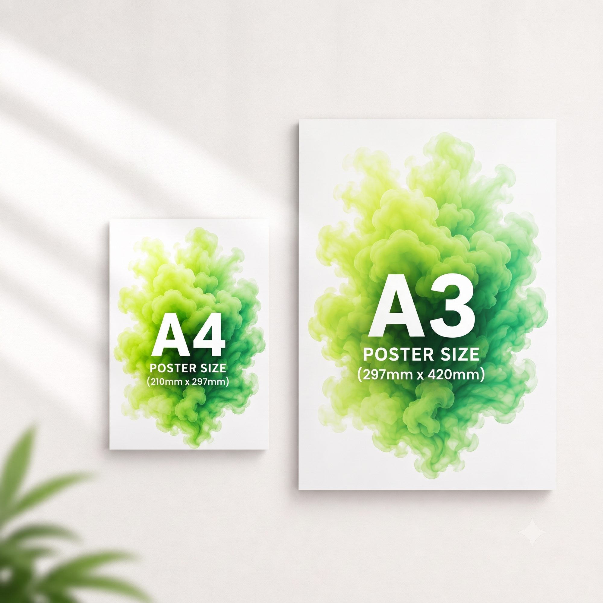 Posters A6, A5, A4, A3 1
