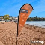 Flag Teardrop