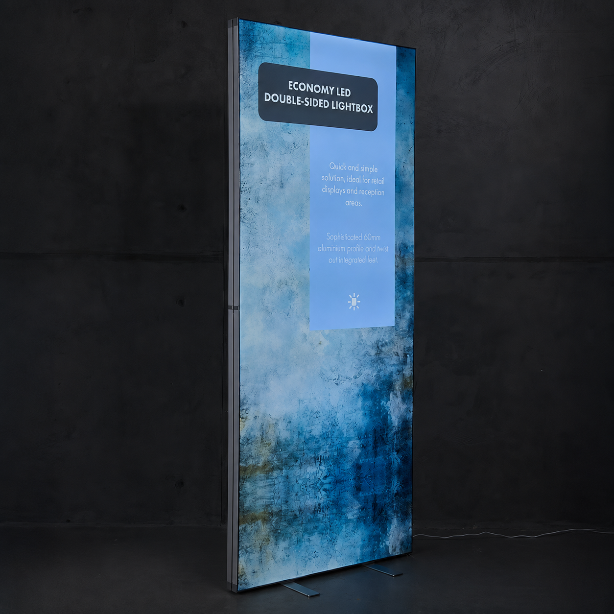 Lightbox Economy LED Double-Sided 1