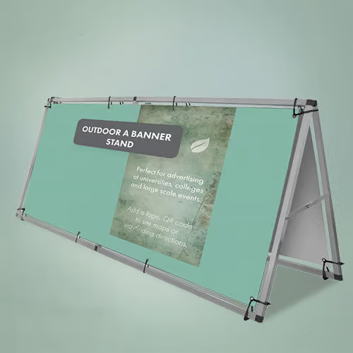 A Banner Stand 2
